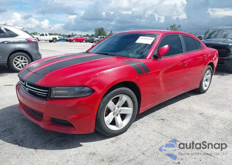2015 Dodge Charger Se z USA, uszkodzony, nr VIN 2C3CDXBGXFH799556